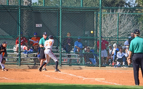 Softball action at Saddlebrook Softball Complex in The Villages