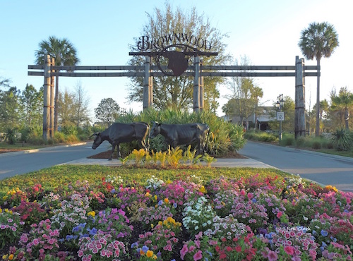 A beautiful day at Brownwood in The Villages