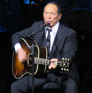 Paul Anka paid tribute to Buddy Holly singing "It Doesn't Matter Anymore."