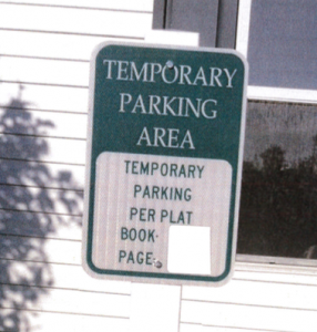 Signs will go up in the Vera Cruz Villas in an attempt to discourage parking hogs.