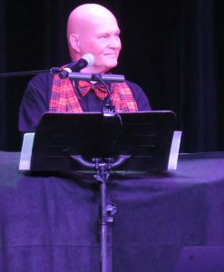 Ken McBride played piano for the show.