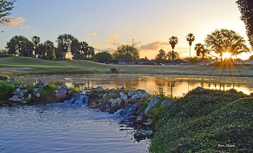 Sunrise at Tally Ho Golf Course in The Villages