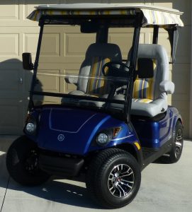 This Yamaha golf cart was stolen Thursday at MVP in Brownwood.