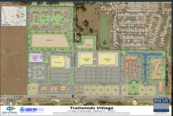 An overview of the Trailwinds development.