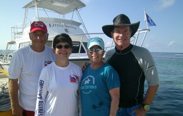 Don Nelson, Jo Posillico, Carrie Kleidon and Jim Laurent, from left.