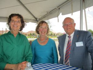 Sandy Chatfield, Debbie Marinaro and Senator Dennis Baxley.