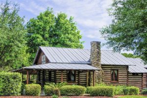 The Lady Lake Log Cabin (Betty Eich)