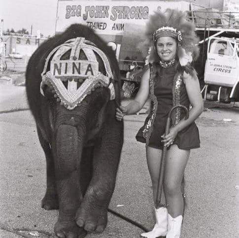 Villager Linda S. Strong worked in her father's circus.