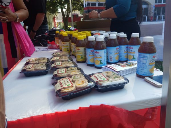 Wawa employees were serving the company's line of juices and wraps