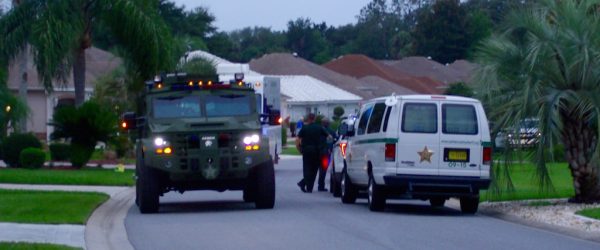 The Sumter County Sheriff's Office was out in force Wednesday morning on Antonia Place.