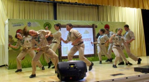 The 2017 Friendship Caravan Show performers put on a show at Eisenhower Recreation Center.