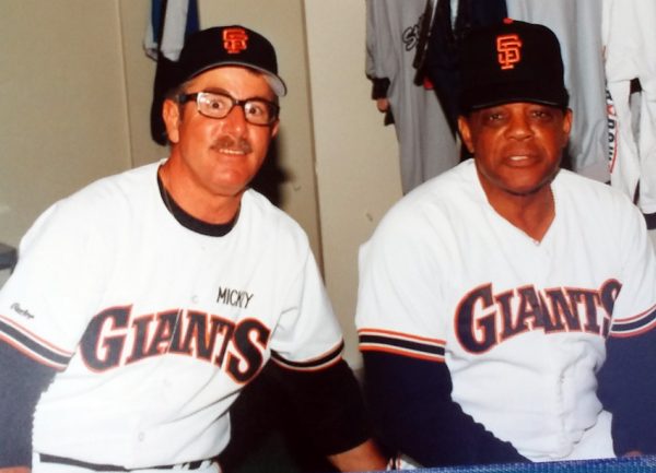 In 1988 Mike Guadagnolo shared a locker room with Willie Mays at a Giants fantasy camp.