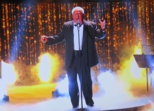 Larry Rivellese sang Nessun Dorma on NBC Wednesday night.