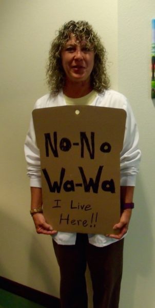 Marilyn Solomon stood against the proposed Wawa.
