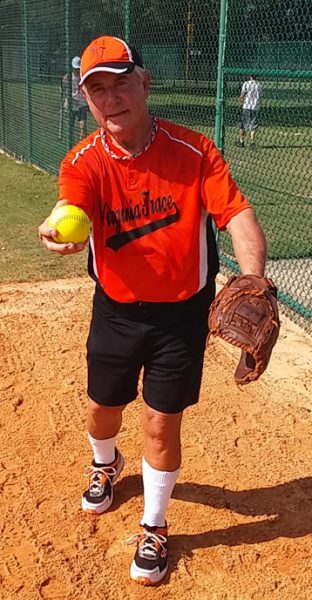 Mike Guadagnolo has been playing baseball and softball for 70 years.