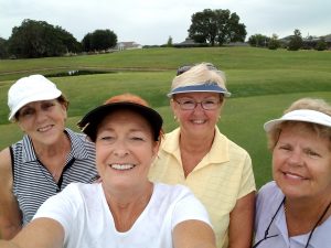 Pat Geistler was golfing with her Friday group when she got a hole-in-one at Redfish Run.