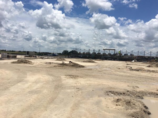 The site of the new Lowe's at Tailwinds Development.