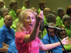 Debbie Chambers sings Paul McCartney's Goodbye with The Villages Pops Chorus.