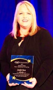 Executive Director of Lady Lake Specialty Care Jennifer Daves was honored by a national nurses' organization.
