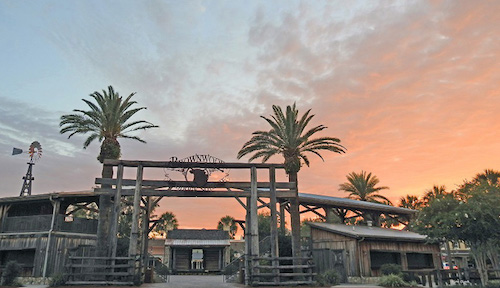 Sunrise at Brownwood Paddock Square in The Villages