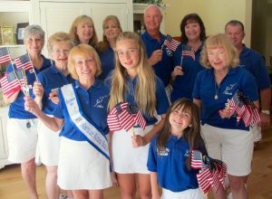 The Villages Twirlers are prepping for a patriotic show.