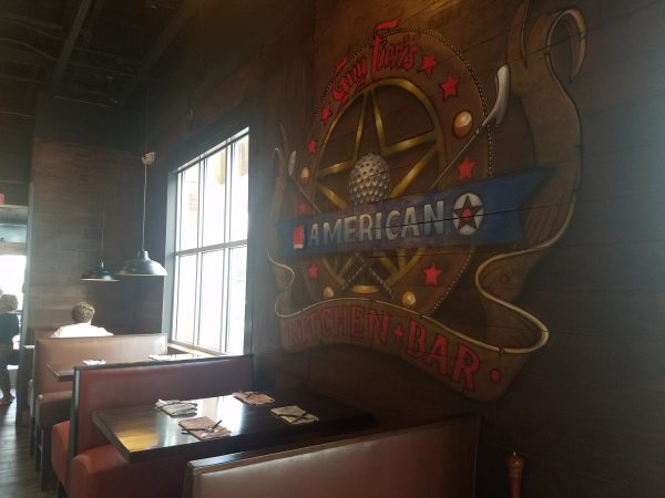 One of the murals at Guy Fieri's American Kitchen and Bar in The Villages
