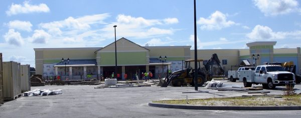 A Wal-Mart Neighborhood Market is under construction off County Road 466A in The Villages.