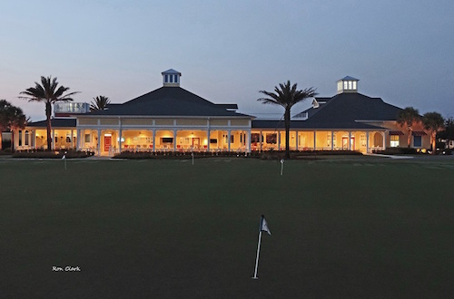 After sunset at Bonifay Country Club in The Villages