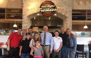 Congressman Daniel Webster at Flippers Pizzeria in The Villages.