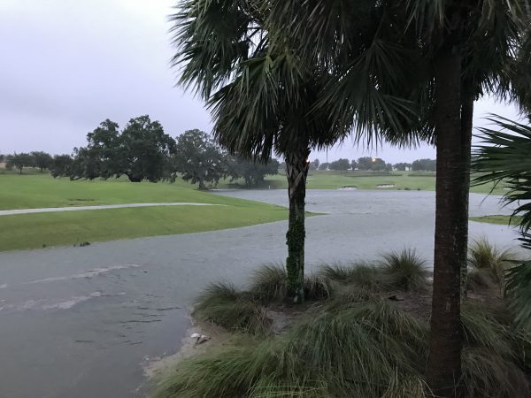 Flooding at Truman Golf Course