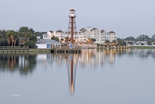 Lake Sumter Landing from the Morse Bridge in The Villages