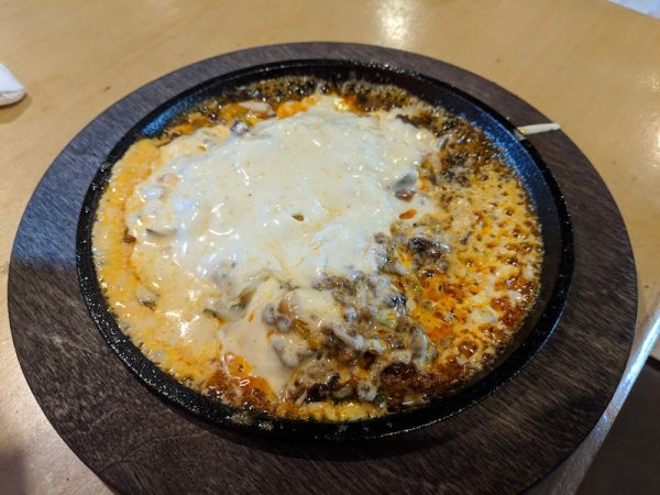 Queso fundido is one of the many traditional Mexican dishes offered