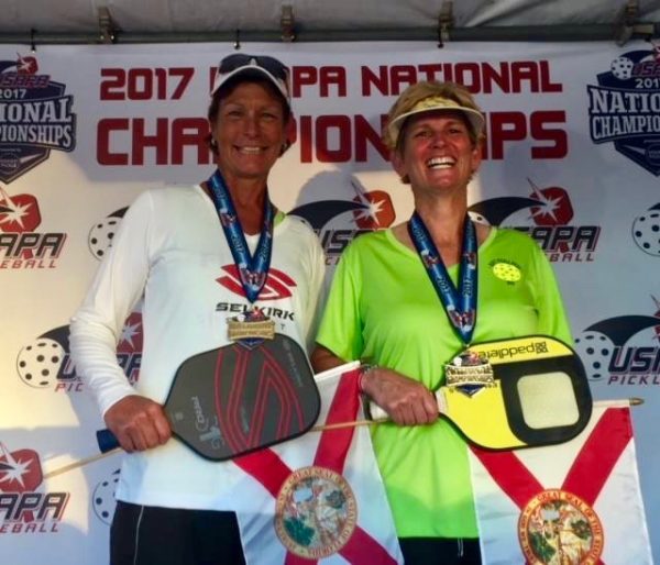 Villages pair captures gold medal at national pickleball championship