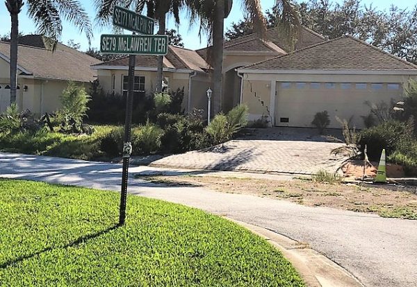 the sinkhole-damaged home where villager doris mo