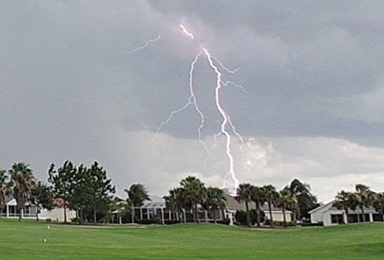 Surge protectors can safeguard electronic devices when lightning strikes