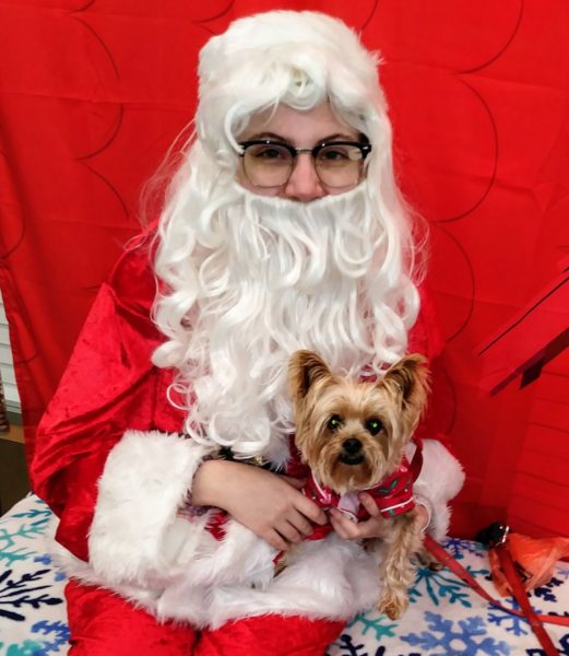 Jake recently paid a visit to Santa Claus
