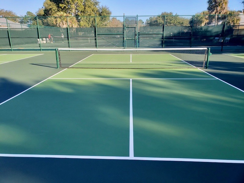 Residents encouraged to check out resurfaced pickeball courts ...