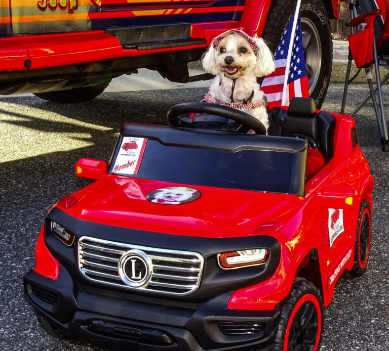 Special Visitor At Spanish Springs Town Square Cruise In Villages 