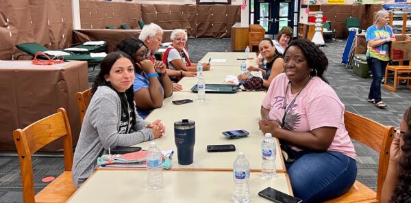 Volunteer nurses are staffing the school