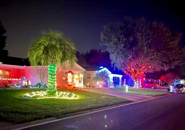 Check out the holiday lights on De La Rosa Street in the Village of Alhambra