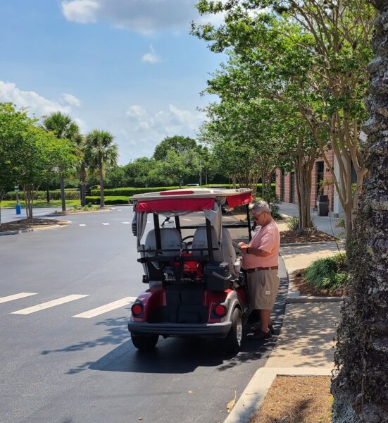 VIP parking at Winn Dixie at Lake Sumter Landing