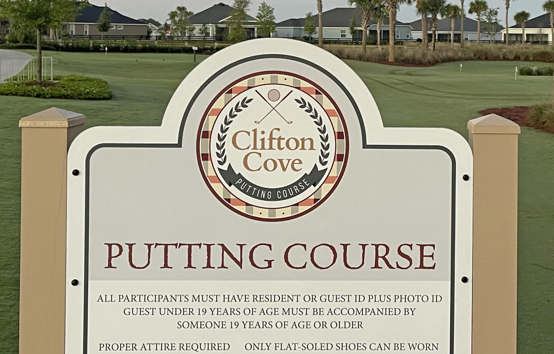 Clifton Cove Putting Course to remain closed through Sept. 29