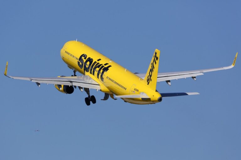 Spirit Airlines Airbus A321 Airplane