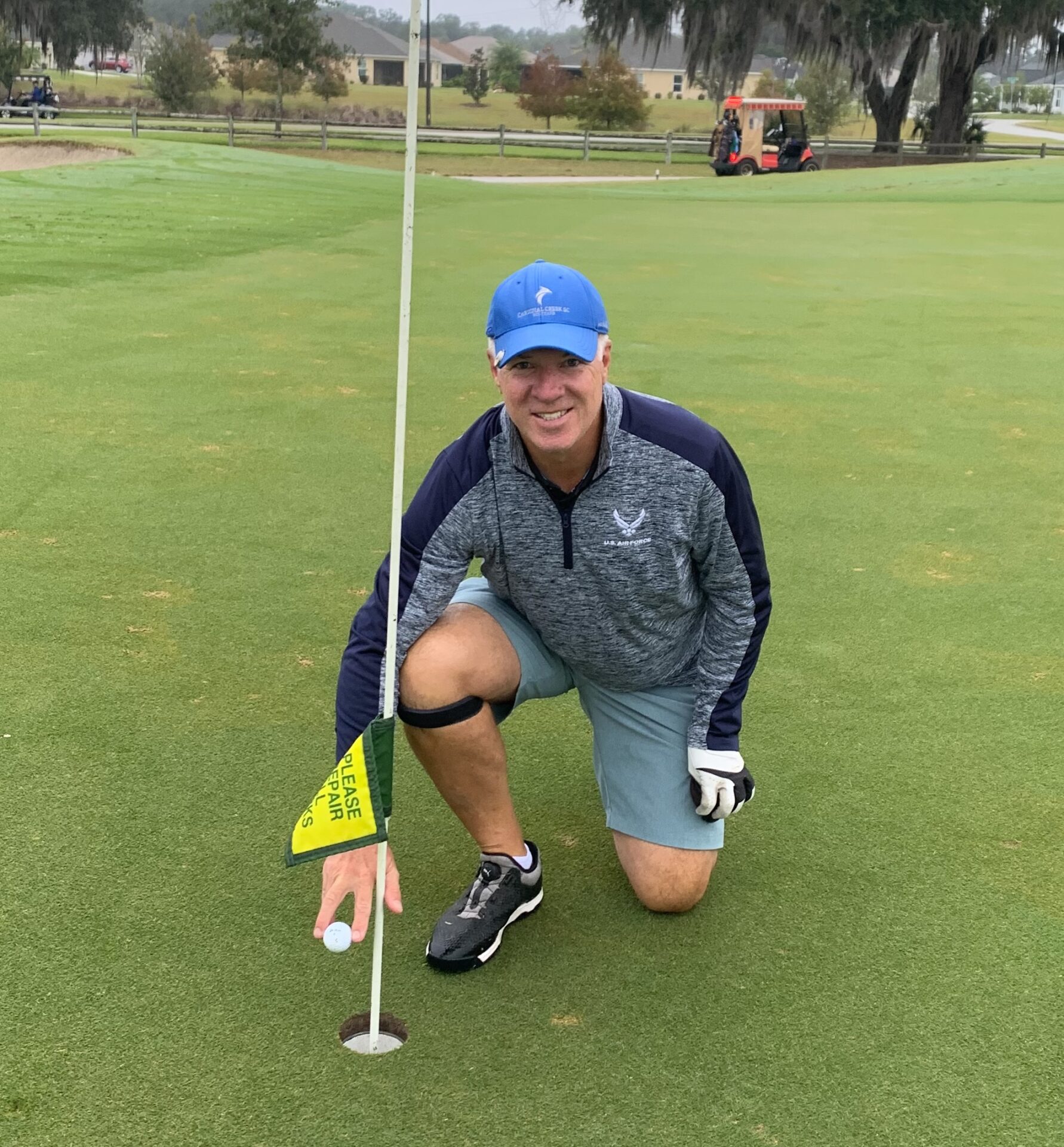 Villager gets first holeinone at Lowlands Executive Golf Course