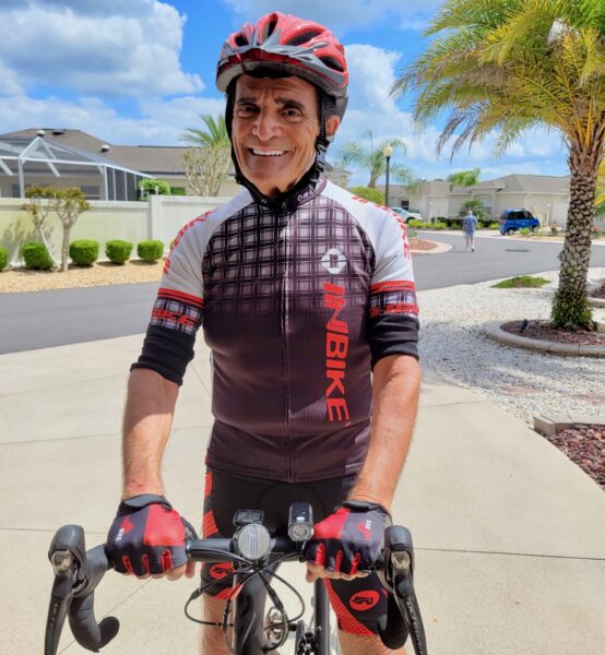 Jerry Vicenti has ridden more than 100,000 miles since moving to The Villages
