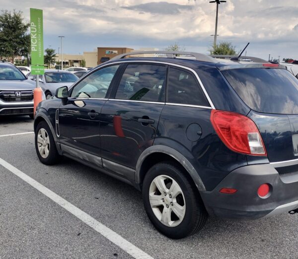 This empty car was in curbside pickup parking at Publix at Trailwinds Village