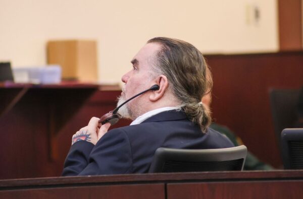 Robert Gerber listens during the proceedings last week in Sumter County Court