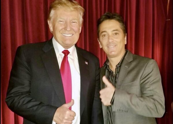 Scott Baio with Donald Tump