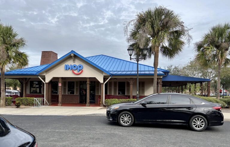 This driver found Privileged Parking while picking up pancakes in The Villages.