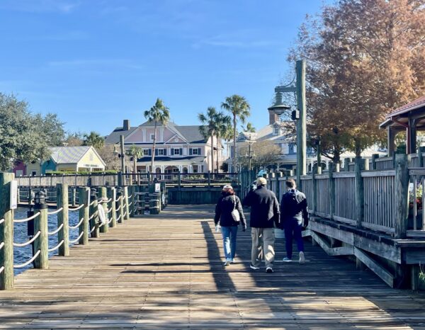 The boardwalk has reopened at Lake Sumter Landing after being flooded in October by Hurricane Milton